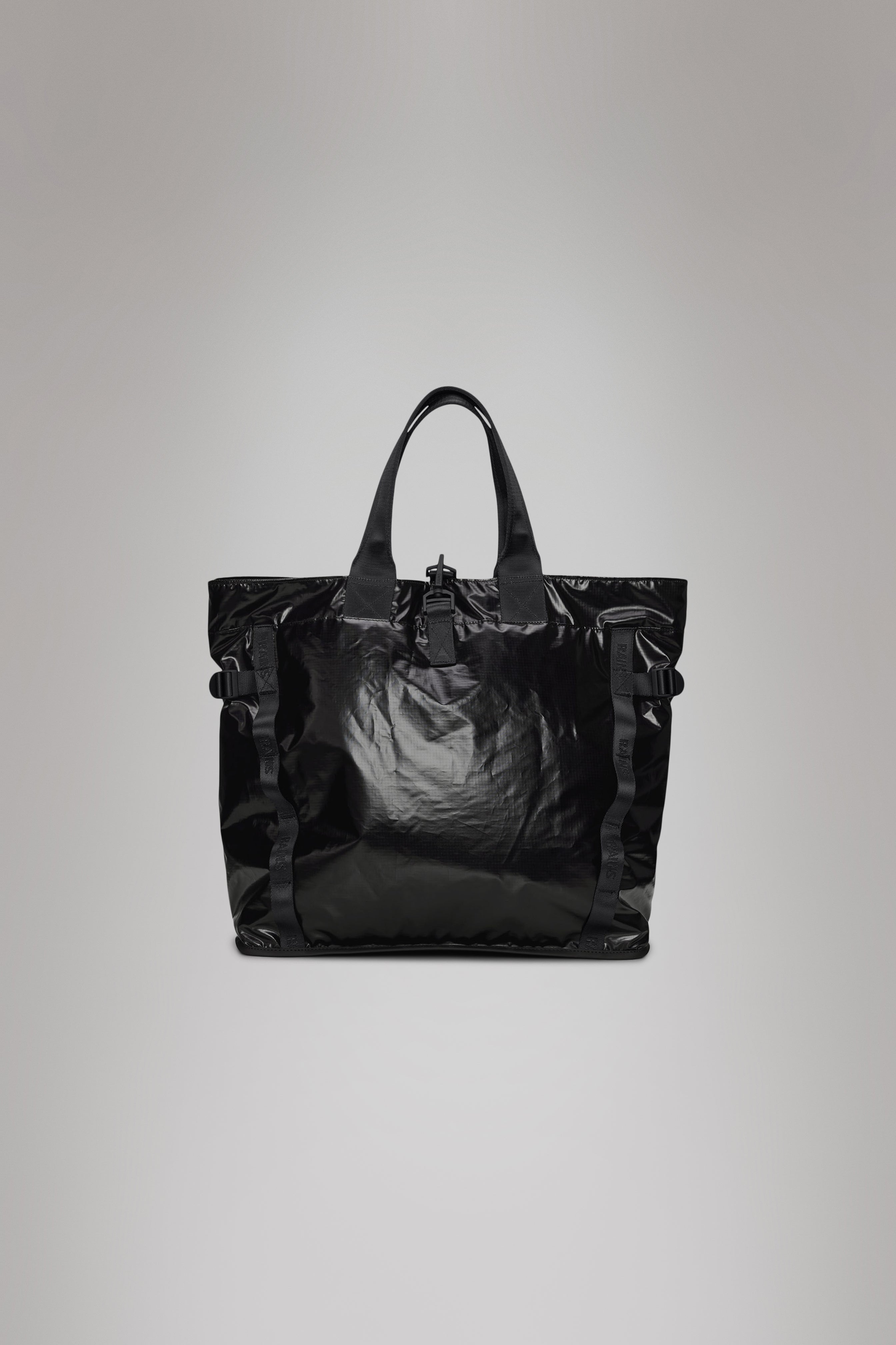 RAINS Sibu Shopper Bag Black 43L H42 x D20 x W51.50 cm Tote